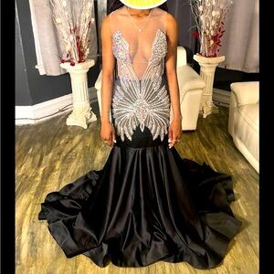 New Black Formal Dress Size 2